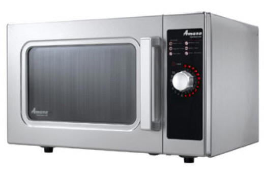 Commercial microwaves from Panasonic, Amana and Hobart